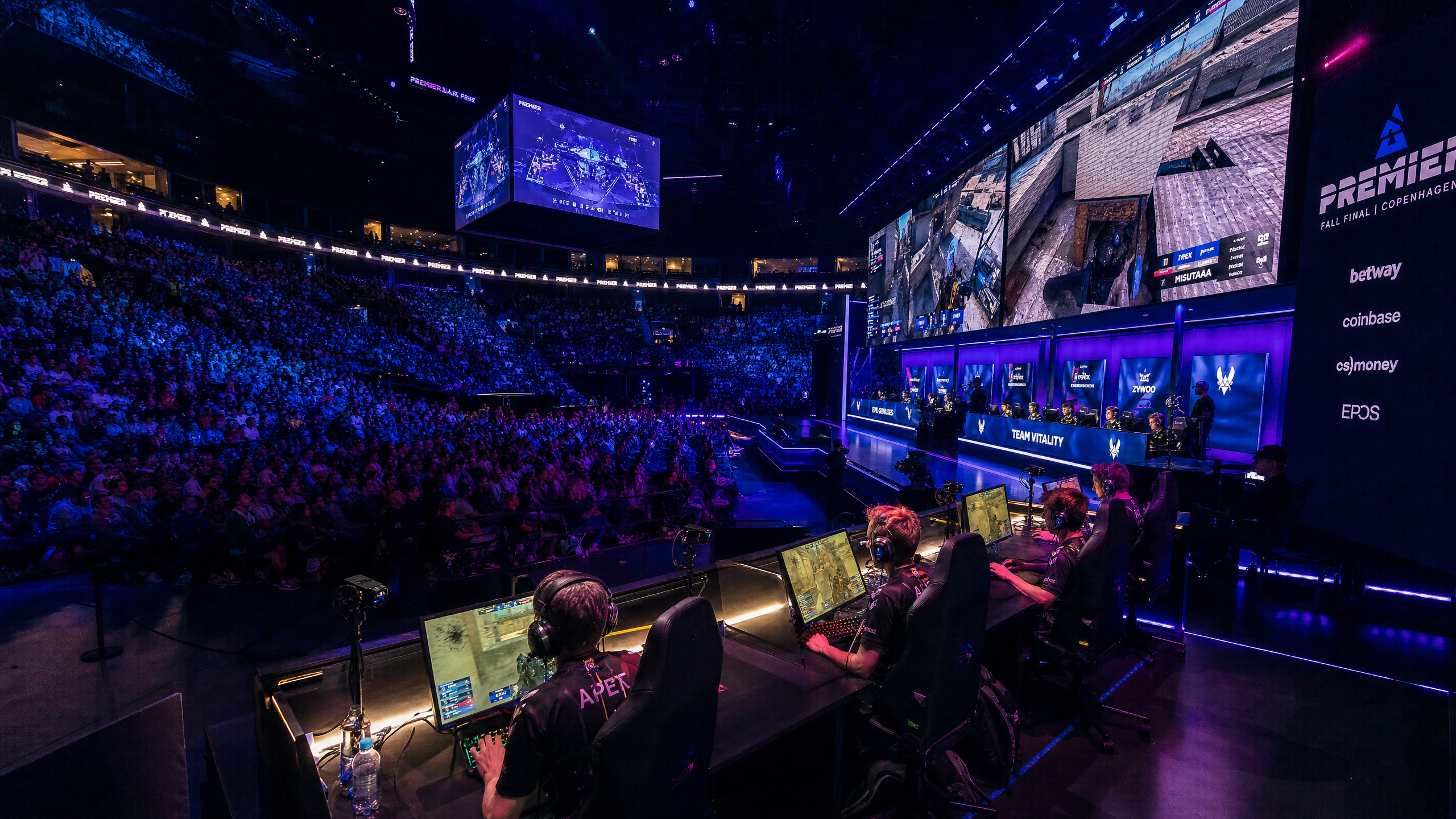 Esports tournament arena
